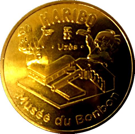 Monnaie De Paris Tourist Token Uzes Haribo Mus E Du Bonbon