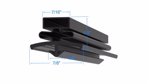 True Tssu 27 08 Door Gasket Part Size 26 12 X 26 12 Compatible Wit Cooler Door Gaskets