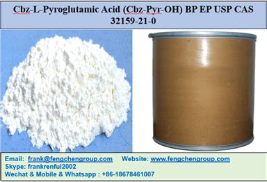 Cbz L Pyroglutamic Acid Cbz Pyr Oh Bp Ep Usp Cas