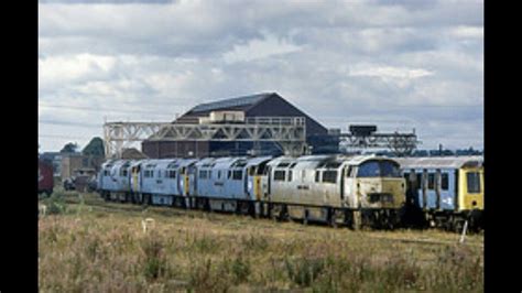 Line Up Of Scrap Class 52 Westerns Diesel Locomotive Locomotive Electric Locomotive