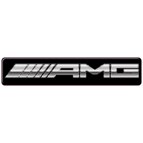 Mercedes Benz AMG Domed Badge Emblem