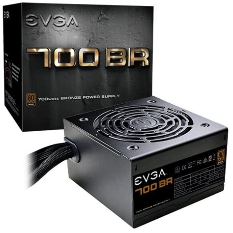 Fonte EVGA 700 BR 700W 80 Plus Bronze PFC Ativo 100 BR 0700 K1