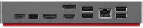 Universal Dockstation Lenovo Thinkpad G Usb C Multipuertos Meses Sin