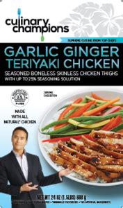 Garlic Ginger Teriyaki Chicken