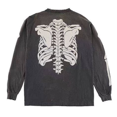 Saint Michael Vlone Bone Opiumcore Long Sleeve Shirt Unisex