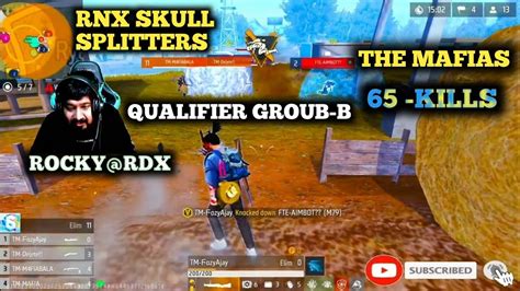 RNX SKULL SPLITTERS EXPORTS TURNAMENT HIGHLIGHTS THE MAFIAS 65