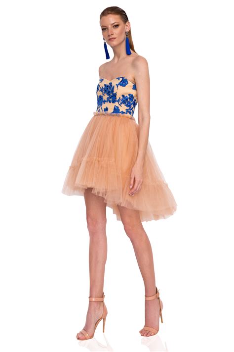 Mini Tulle Evening Dress Rs Nissa