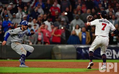 Photo: 2021 NLCS Los Angeles Dodgers vs Atlanta Braves in Atlanta ...