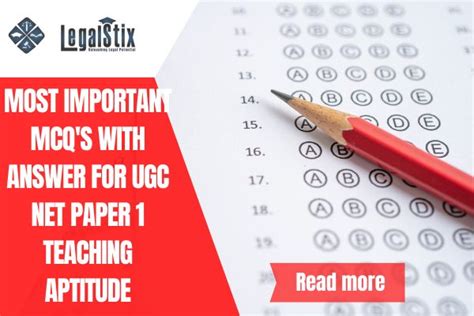 Legalstix Law School Blogs Most Important MCQ S With Answer For UGC