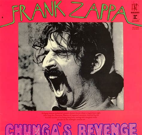 Frank Zappa Chunga S Revenge Gatefold Lp Vinyl Album Gallery