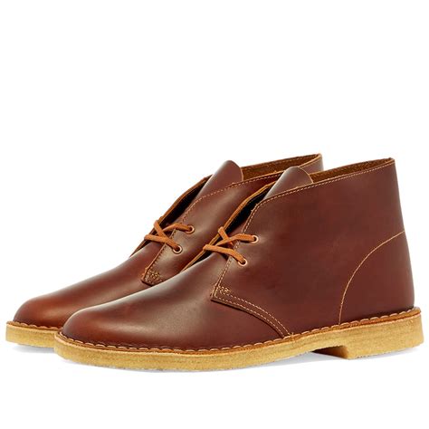 Clarks Originals Desert Boot Tan Leather | END. (US)