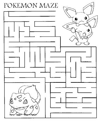 POKEMON COLORING PAGES