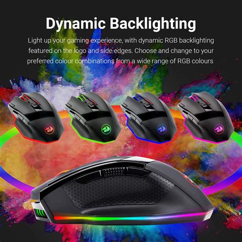 Buy Redragon M Gaming Mouse Led Rgb Backlit Mmo Programmable