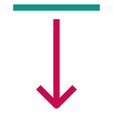 downward generic color outline icon