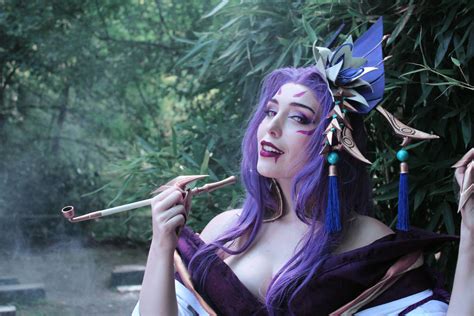 Cassiopeia Spirit Blossom League Of Legends By Kameliacos On Deviantart