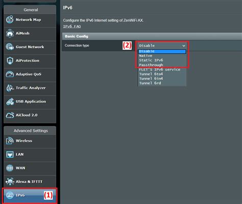 Ipv How To Set Up Ipv In Asus Router Asus Zentalk