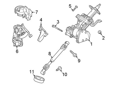 2010 Ford Escape Electric Power Steering