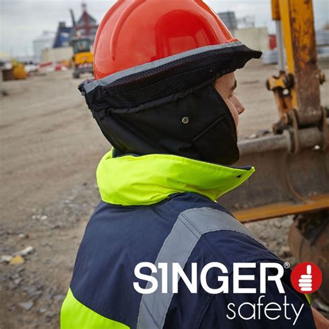 Capucha contra el frío para cascos de protección industrial