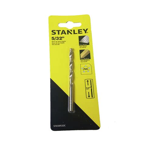 BROCA METAL Y MADERA 5 32 PULG MARCA STANLEY