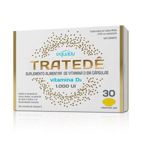 Equaliv Tratede Vitamina D Ui Caps Em Promo O Ofertas Na