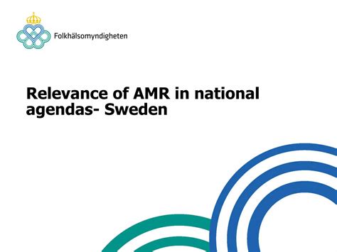 Relevance Of Amr In National Agendas Sweden Ppt