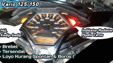 Indikator Vario 125 Menyala Kuning Vario Holic