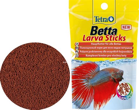 Tetra Betta Larva Sticks G Saszetka Akwarystyczny Pl