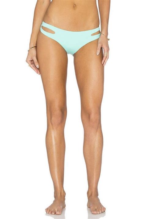 L Space Nwt Estella Sensual Solids Cutout Bikini Bottoms Medium New