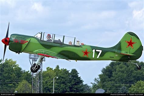 Aircraft Photo Of N52dd 17 White Yakovlev Yak 52tw Soviet Union