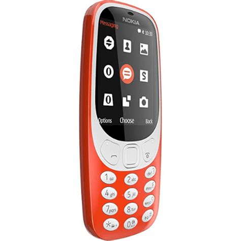 Nokia 3310 Dual Sim Keypad Phone ( Color Red ) - GBalaji