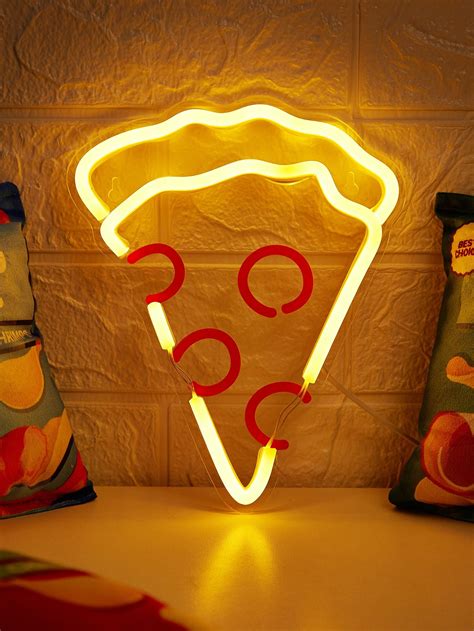 Pizza Led Neon Sign Pizza Slice Neon Sign Food Neon Light Artofit