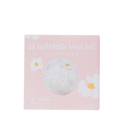 SUNNYLIFE 3D BEACH BALL | PRINCESS SWAN – Olive and August