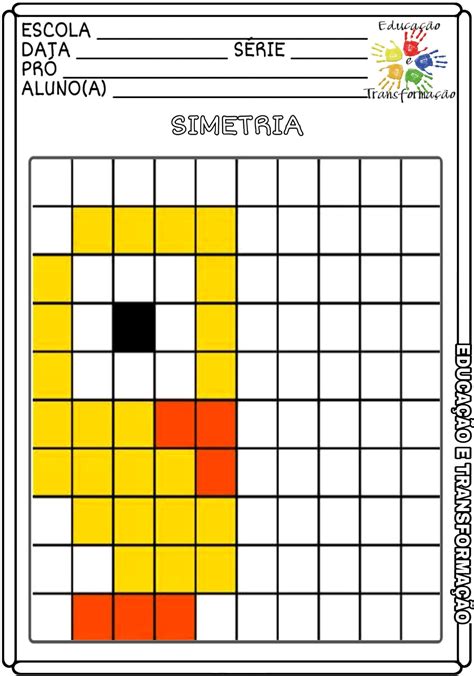 Atividade Malha Quadriculada 4 Ano REVOEDUCA