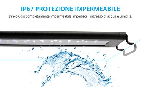 NICREW RGB W 24 7 LED Acquario Con Telecomando E Funzione Timer Luce