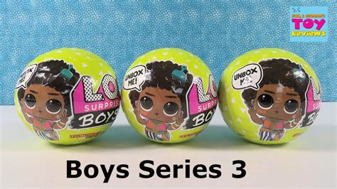 Lol Surprise Boys Series 3 Blind Bag Doll Unboxing Review