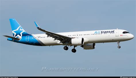 C Goie Air Transat Airbus A Nx Photo By Raoul Andries Id