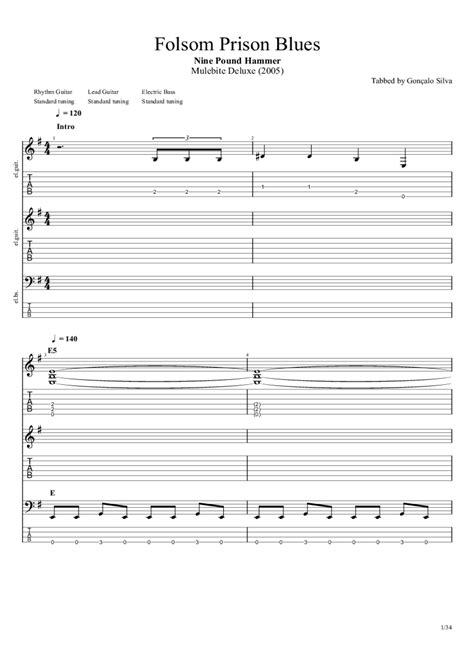 Johnny Cash Folsom Prison Blues Guitar Chords