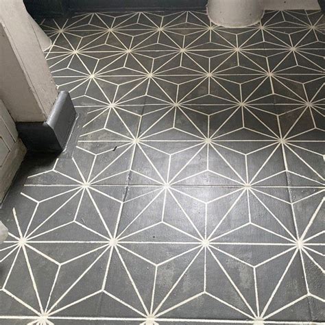 Floor Tile Stencils Uk Wallpops Floor Tiles