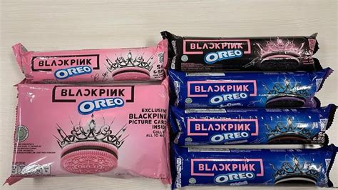 Limited Edition BlackPink Oreo Food Drinks Packaged Instant Food