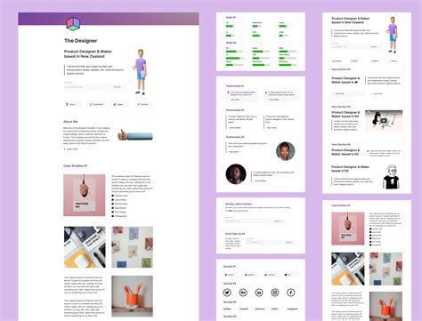 Notion Personal Portfolio Component Kit