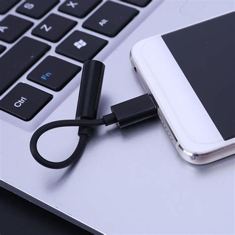 Usb 31 Type C Male To 35mm Female Earphone Audio Adapter Cableblack Ebay