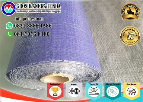 terpal plastik  aneka tenda