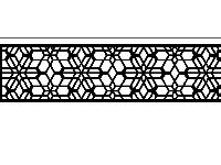 File dxf Mẫu lan can đẹp