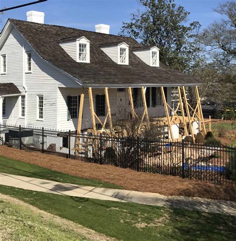 Historic Roof Uncovered - Historic Meadow Garden