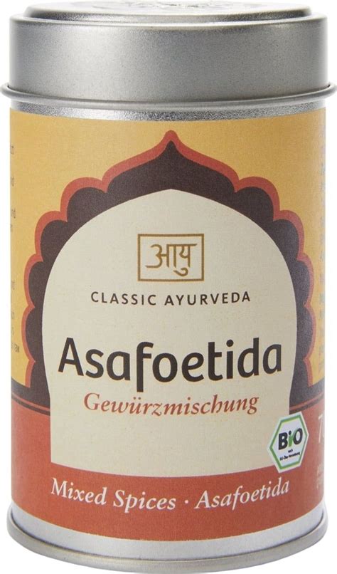 Classic Ayurveda Asafoetida Gewürzmischung Bio 70 g Piccantino