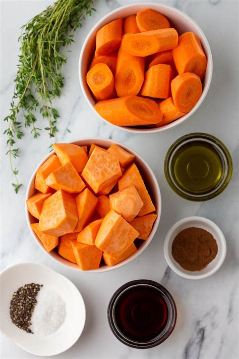 Roasted Sweet Potatoes And Carrots Cook At Home Mom