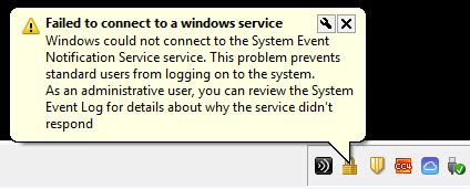 Methods System Event Notification Service Error