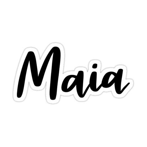 Maia Sticker For Sale By Ellietography Movie Posters Minimalist