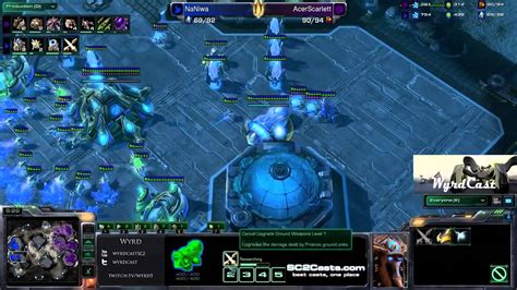 SC2 NaNiwa Vs Scarlett PvZ StarCraft 2 Gameplay YouTube