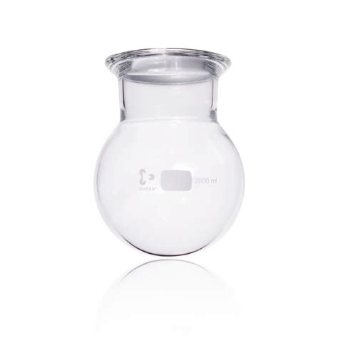 Dwk Life Sciences Duran Flat Flange Round Bottomed Flask Flange With